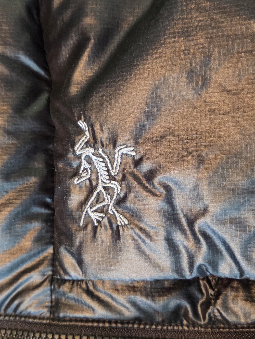 Xs Arc'teryx Nuclei SV Vest Black Down Puffer Vest - Picture 4 of 7